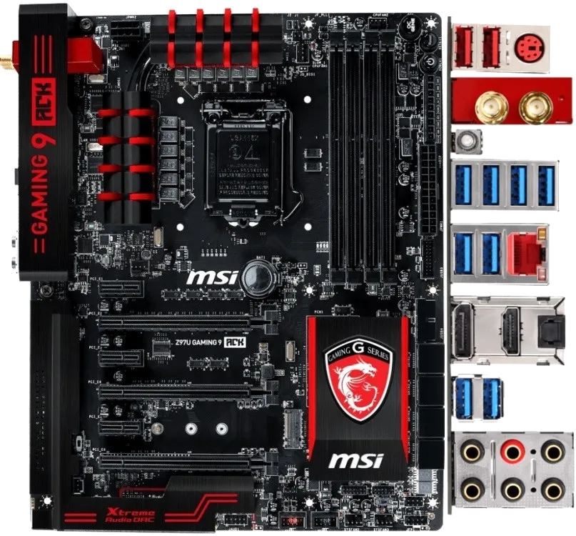 материнская плата MSI Z97A GAMING 9 ACK