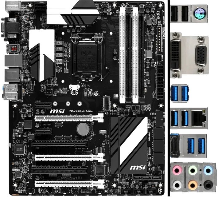 материнская плата MSI Z97A SLI Krait Edition