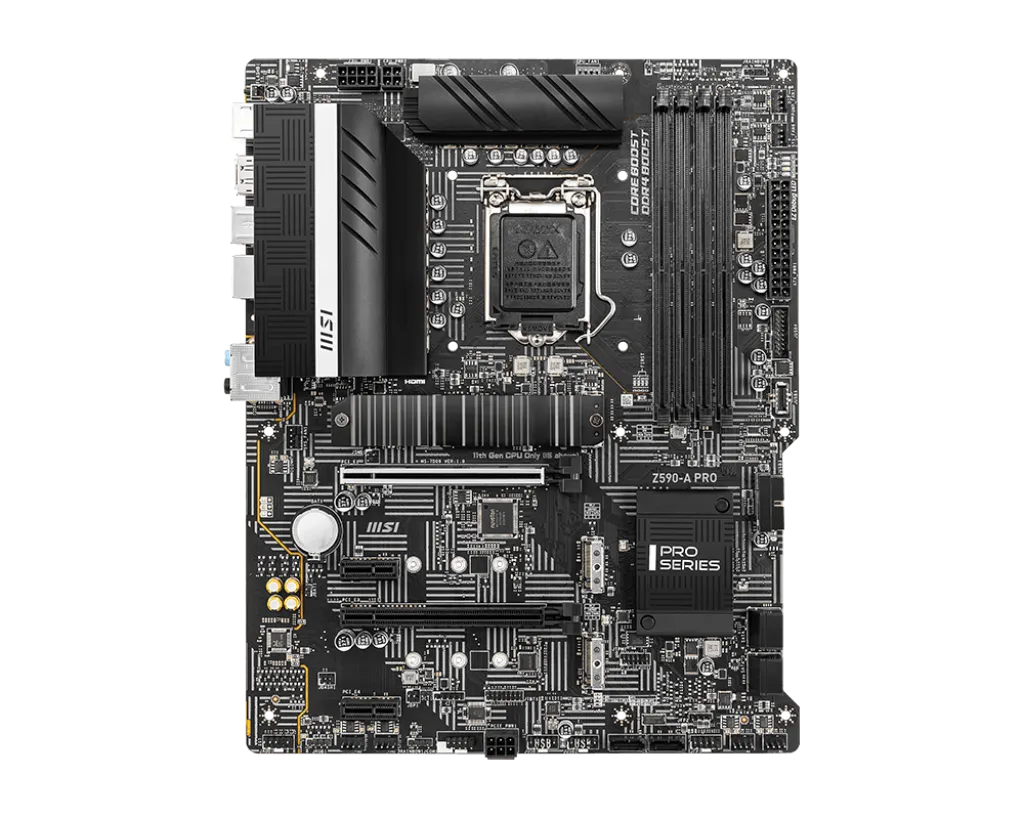материнская плата MSI Z590-A Pro